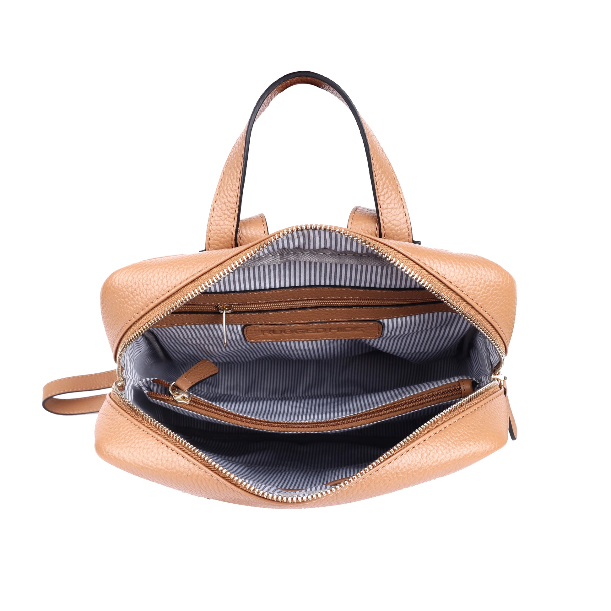 Rugged Hide Singleton Ladies Leather Backpack