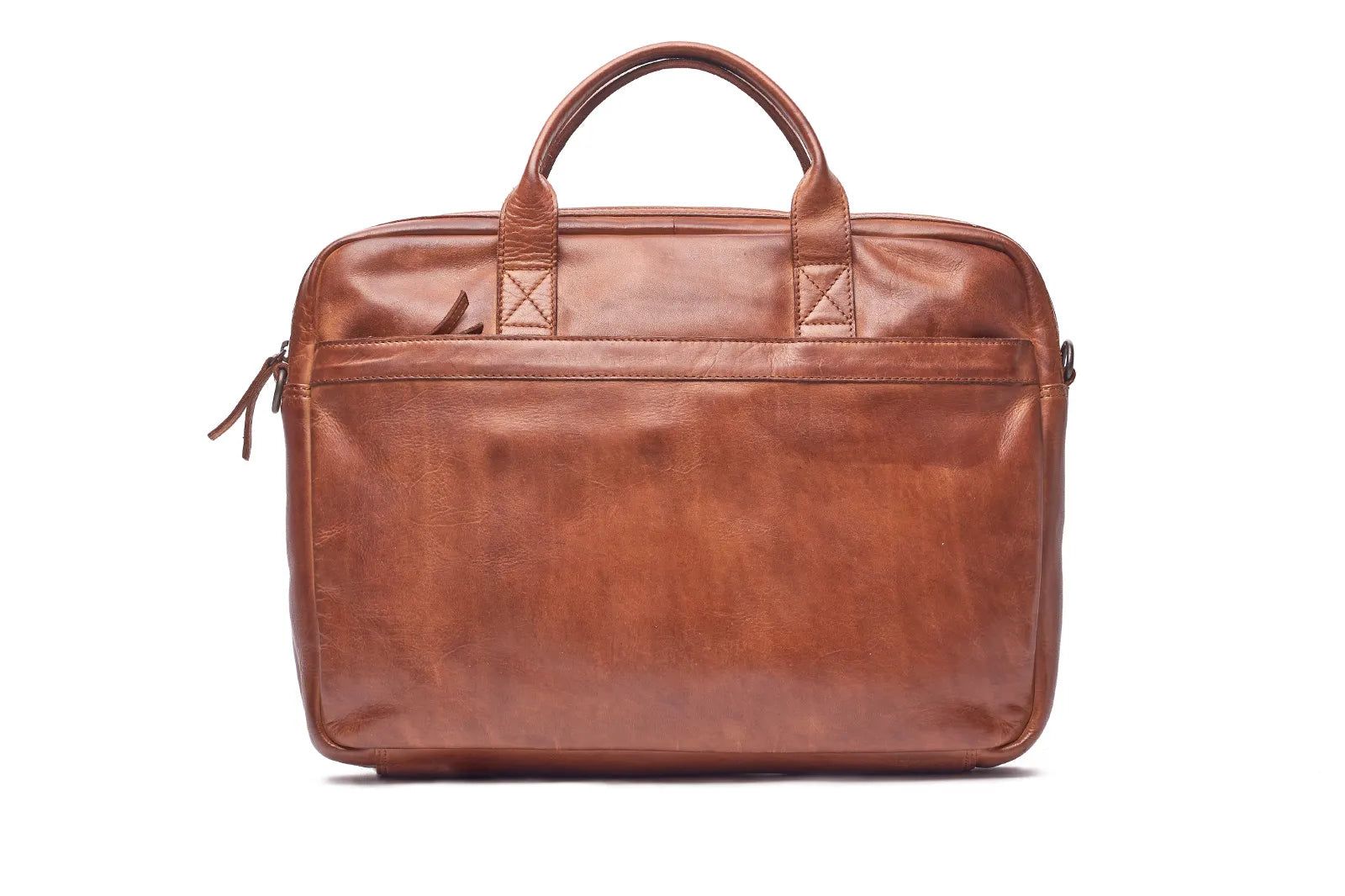 Rugged Hide - Henry Brief Business leather bag - rainbowbags