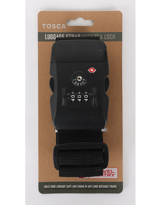 Tosca - TSA Lock Luggage Strap - TCA068