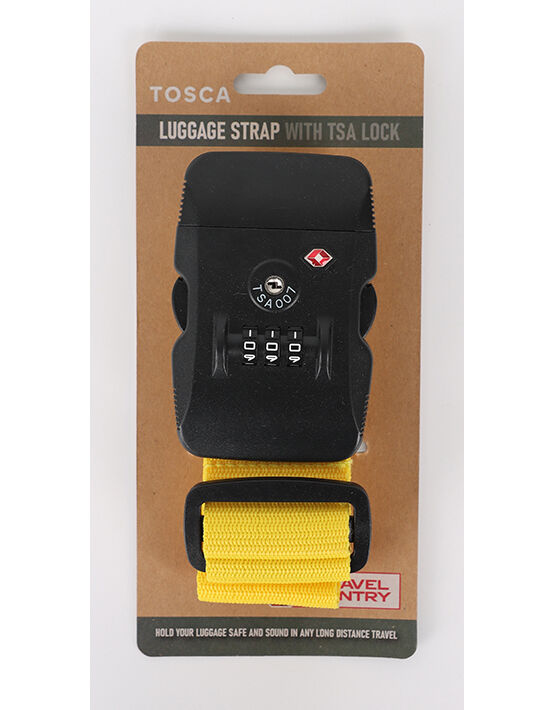 Tosca - TSA Lock Luggage Strap - TCA068
