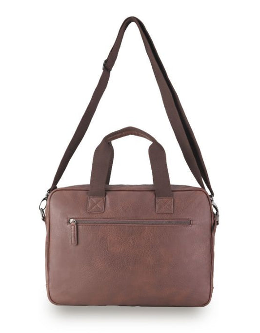 Tosca Vegan Leather Laptop Business Bag - Rainbow Bags