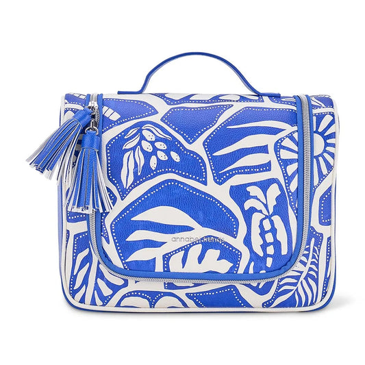Annabel Trends - Vanity Overnight Bag in Blue Oasis