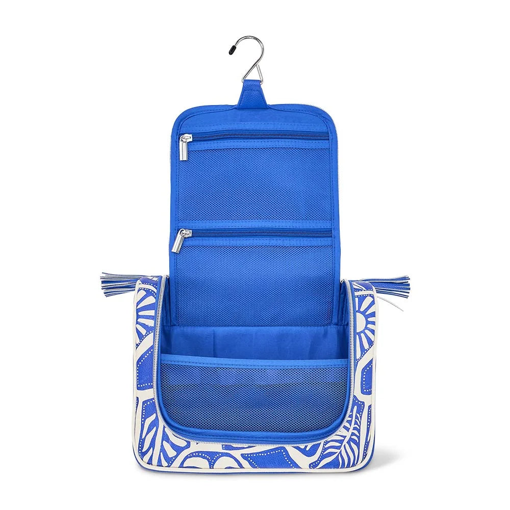Annabel Trends - Vanity Overnight Bag in Blue Oasis