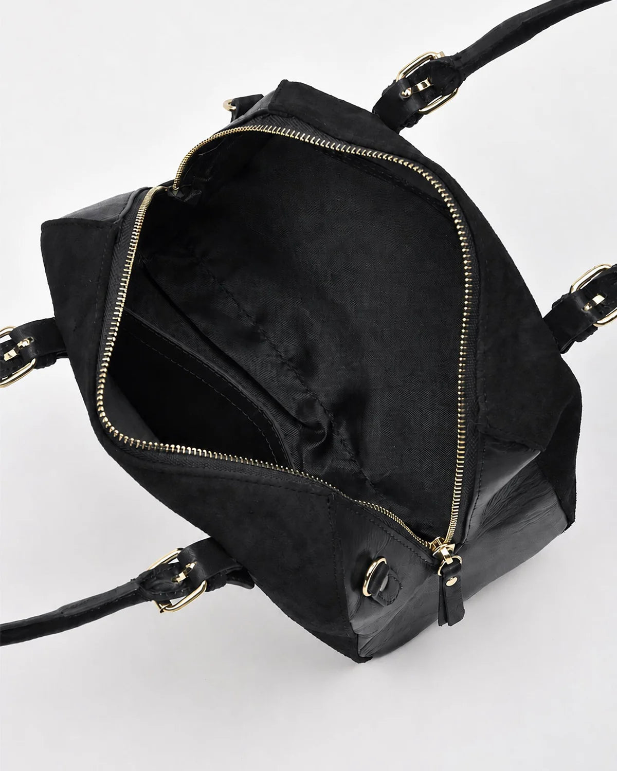 Gabee Armadale Suede & Leather Crossbody Bag