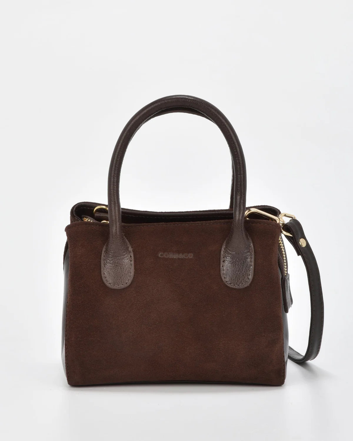 Gabee - Bellview Suede & Leather Crossbody Bag