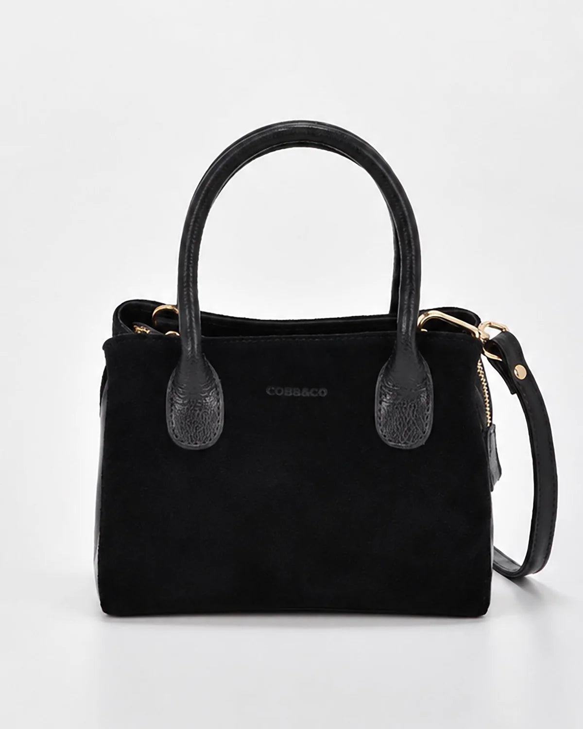 Gabee - Bellview Suede & Leather Crossbody Bag