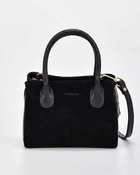 Gabee - Bellview Suede & Leather Crossbody Bag - Rainbow Bags