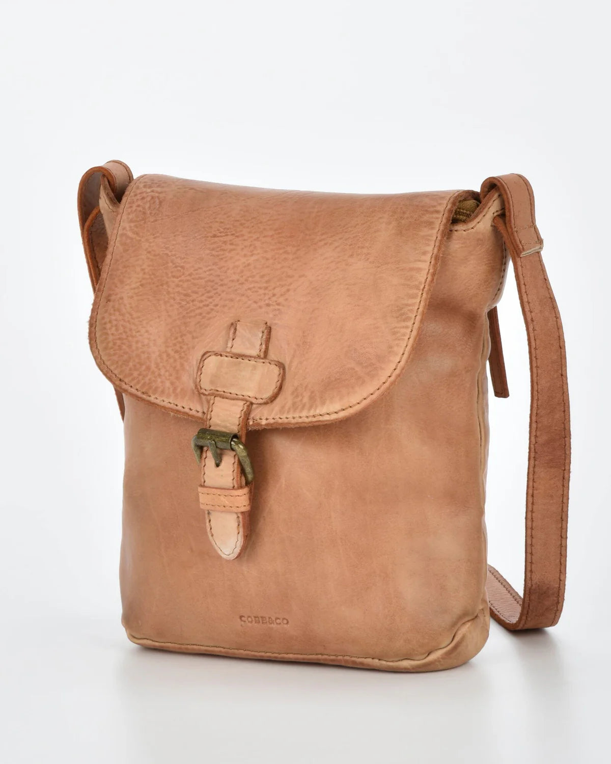 Burton Rugged Leather Crossbody LI75100 - Rainbow Bags