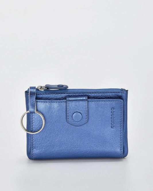 Cobb & Co - Collins RFID Safe Compact Leather Wallet 63505PLR