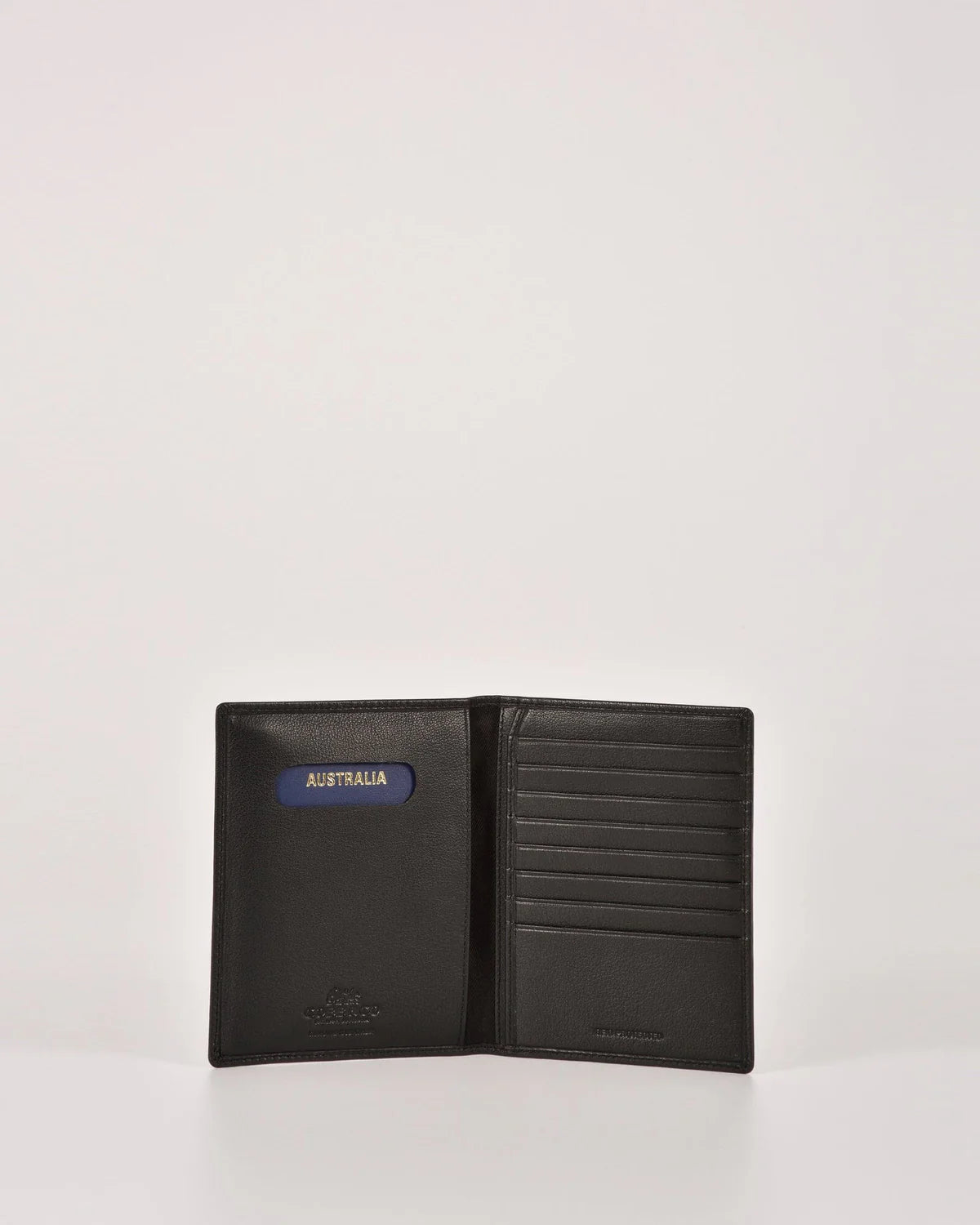 Gebee - Davey Leather RFID Passport Card Holder