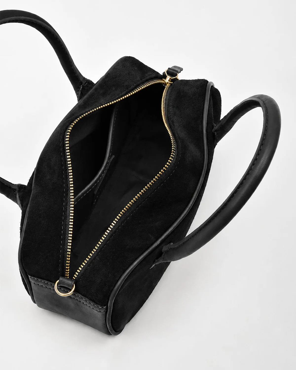 Gabee - Elwood Suede & Leather Crossbody Bag