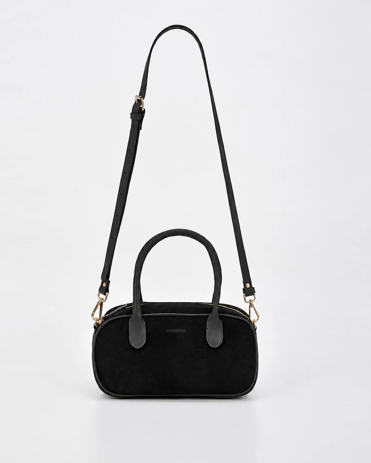 Gabee - Elwood Suede & Leather Crossbody Bag