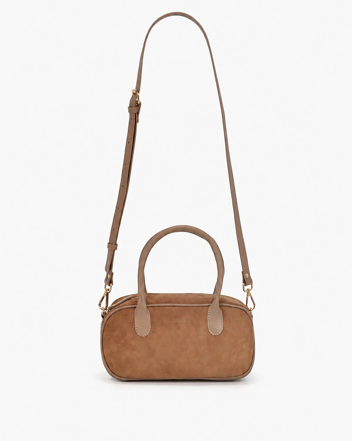 Gabee - Elwood Suede & Leather Crossbody Bag