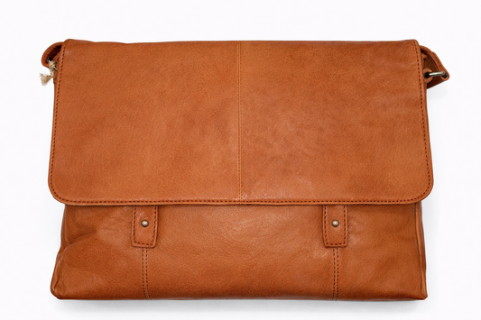 Oran 皮革挎包首尔邮差商务包