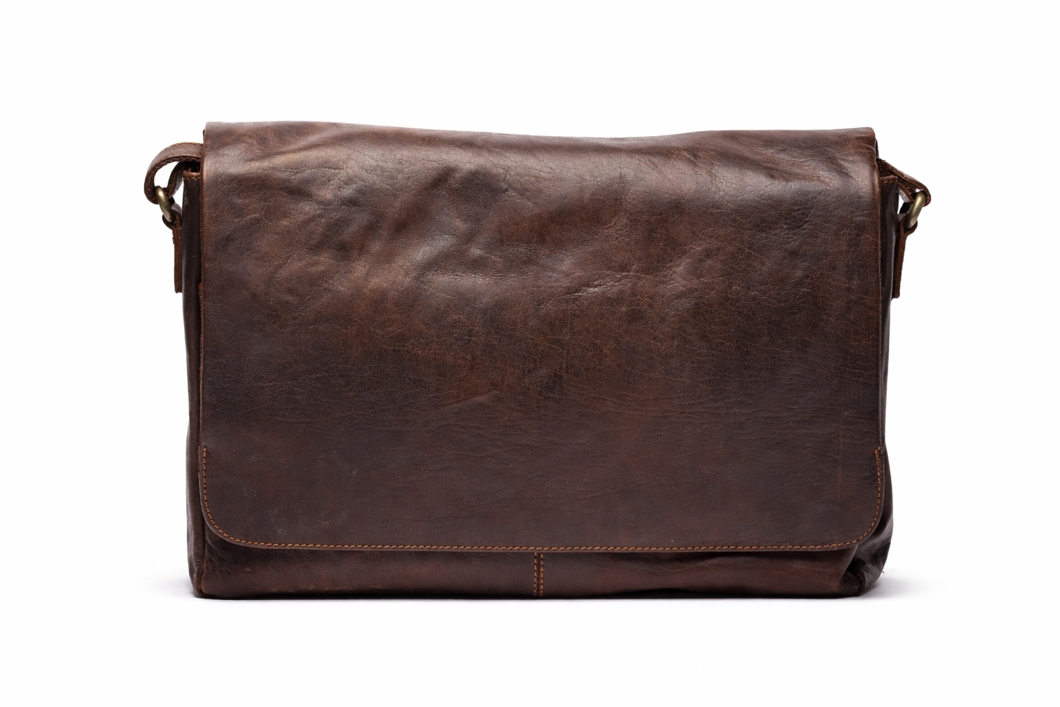 Rugged Hide Issac | Premium Oversize Leather Satchel – Rainbow Bags