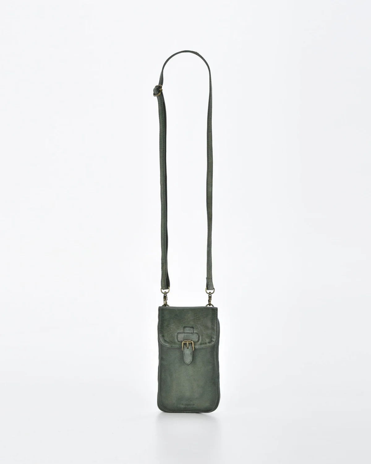Gabee - Gawler Rugged Leather Mini Crossbody/Phone holder/Wallet - Rainbow Bags