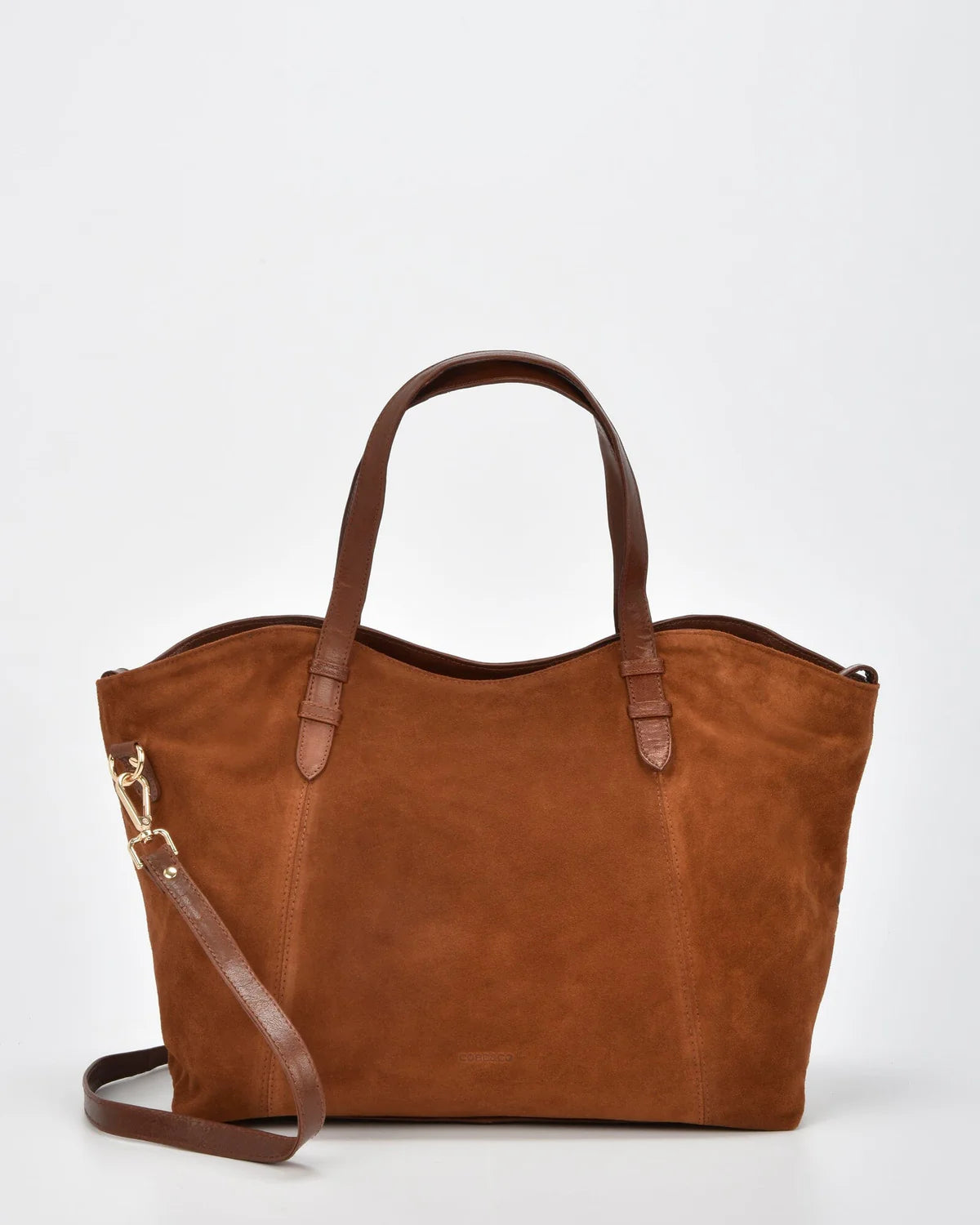 Gabee - Hawthorn Suede & Leather Tote Bag