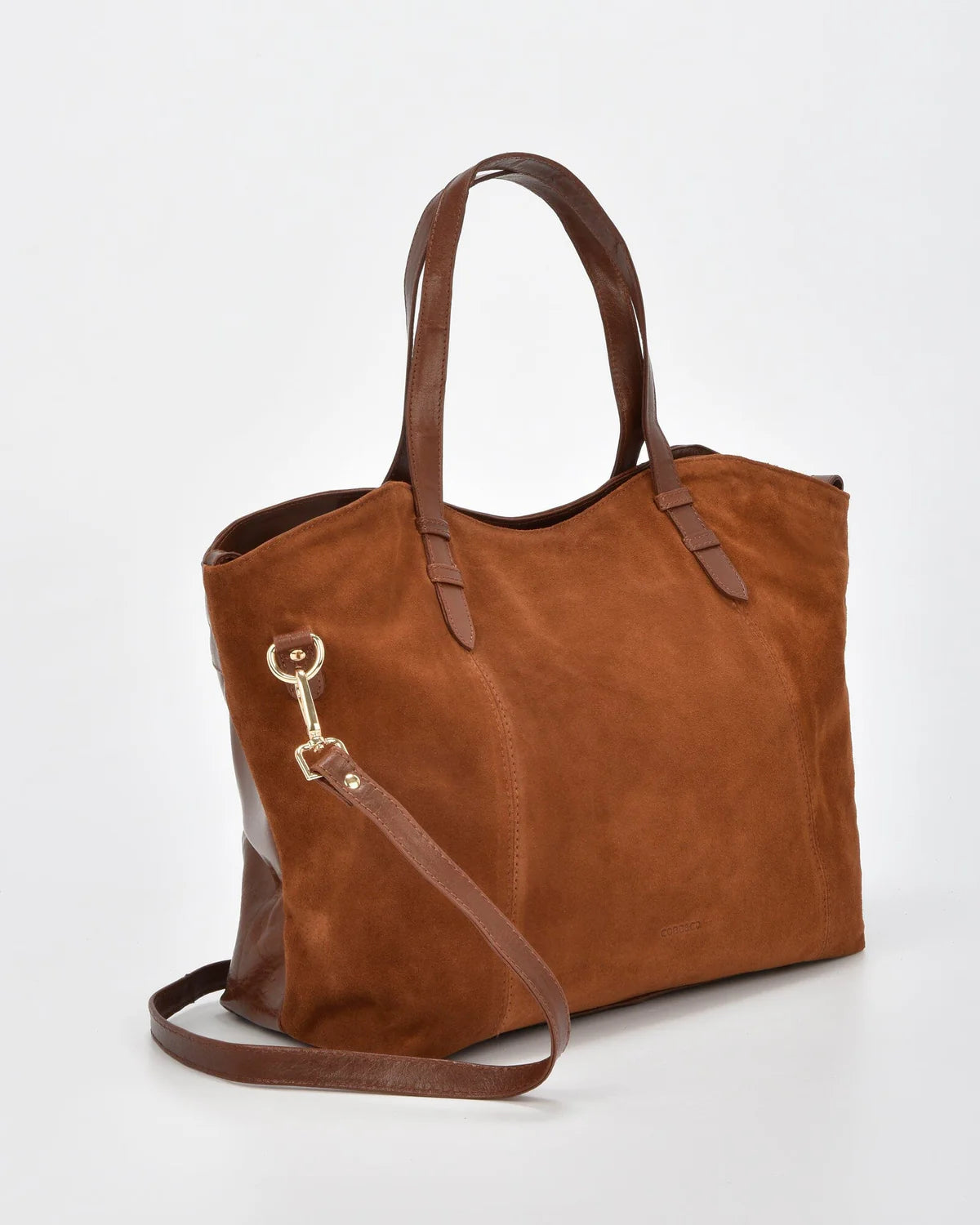 Gabee - Hawthorn Suede & Leather Tote Bag