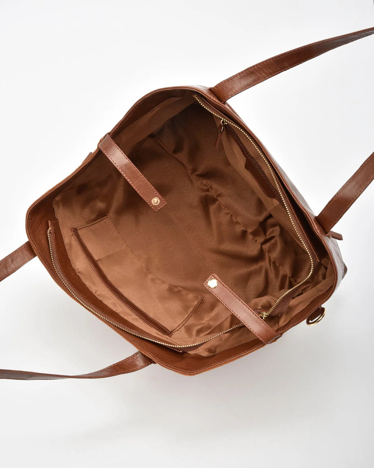 Gabee - Hawthorn Suede & Leather Tote Bag