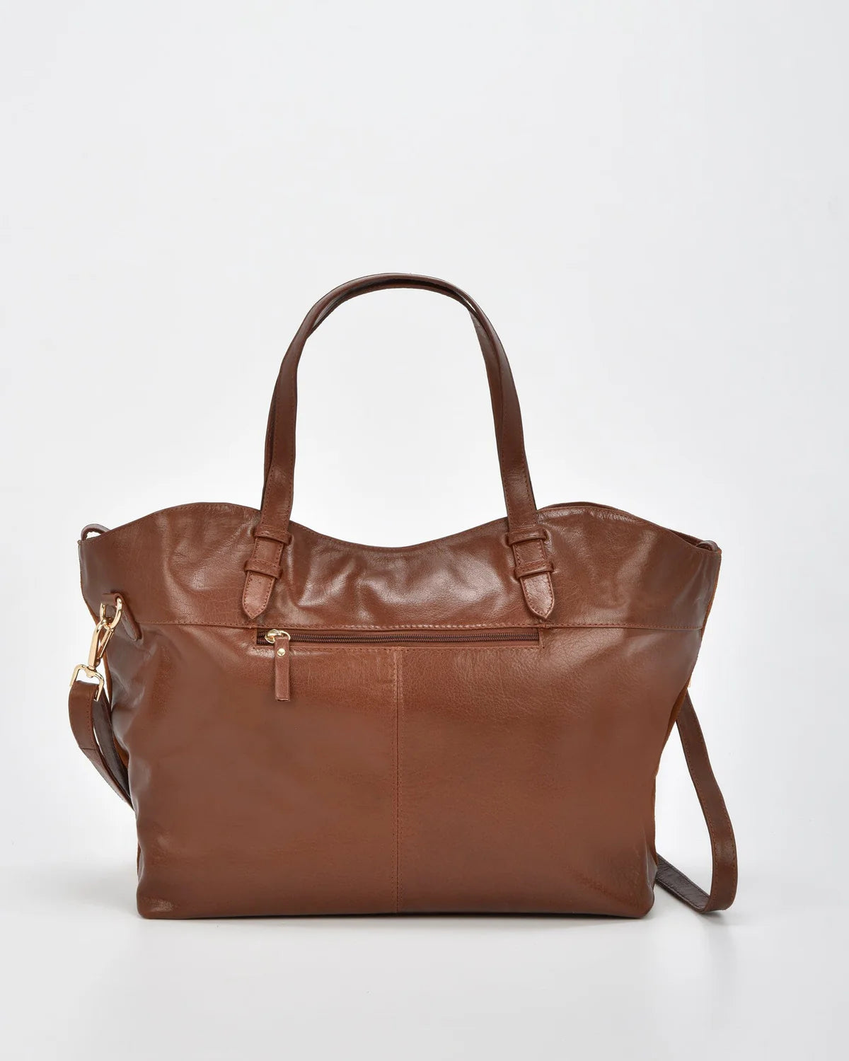 Gabee - Hawthorn Suede & Leather Tote Bag