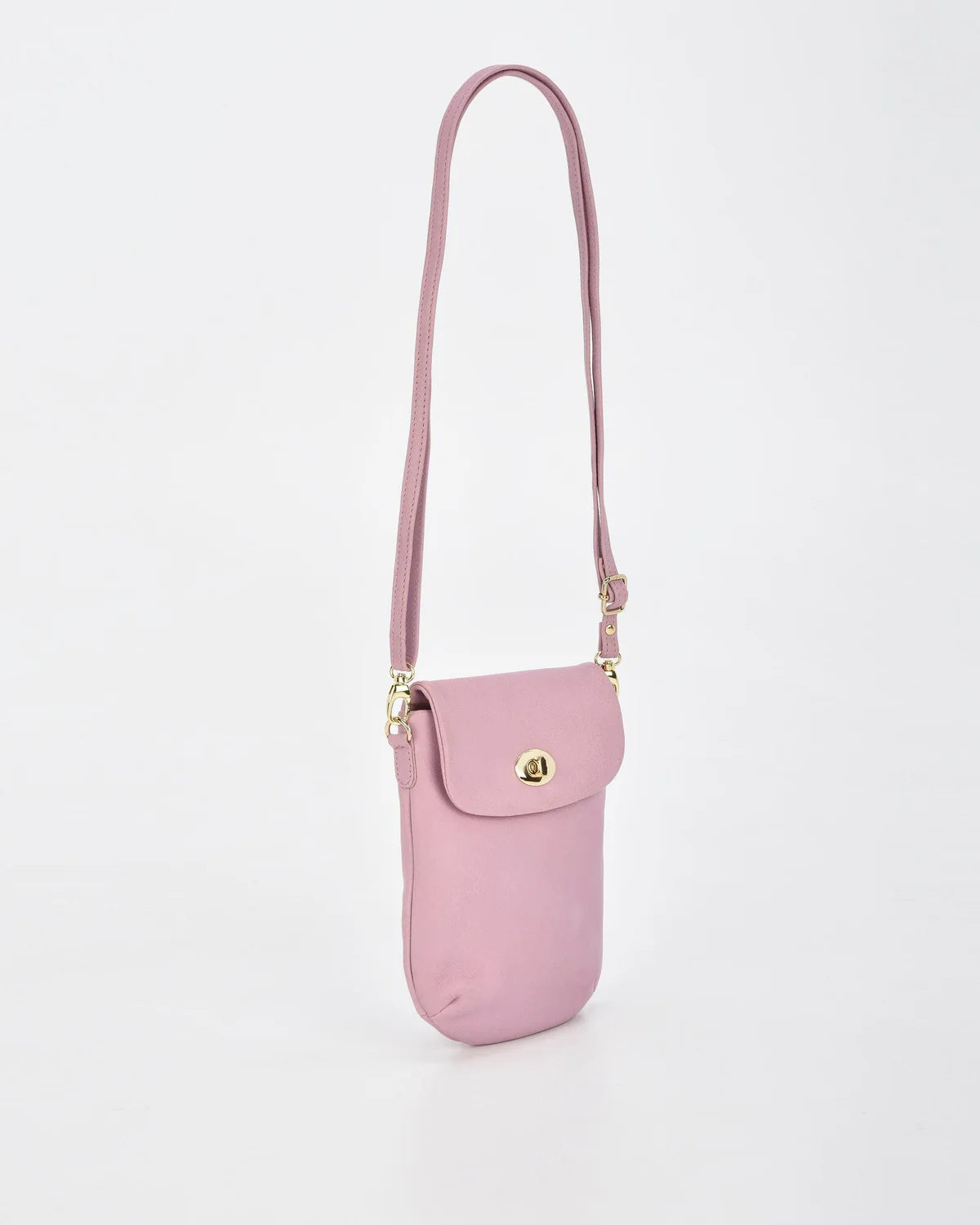 Janie Jnr Soft Leather Crossbody with Turnlock LW77502 - Rainbow Bags