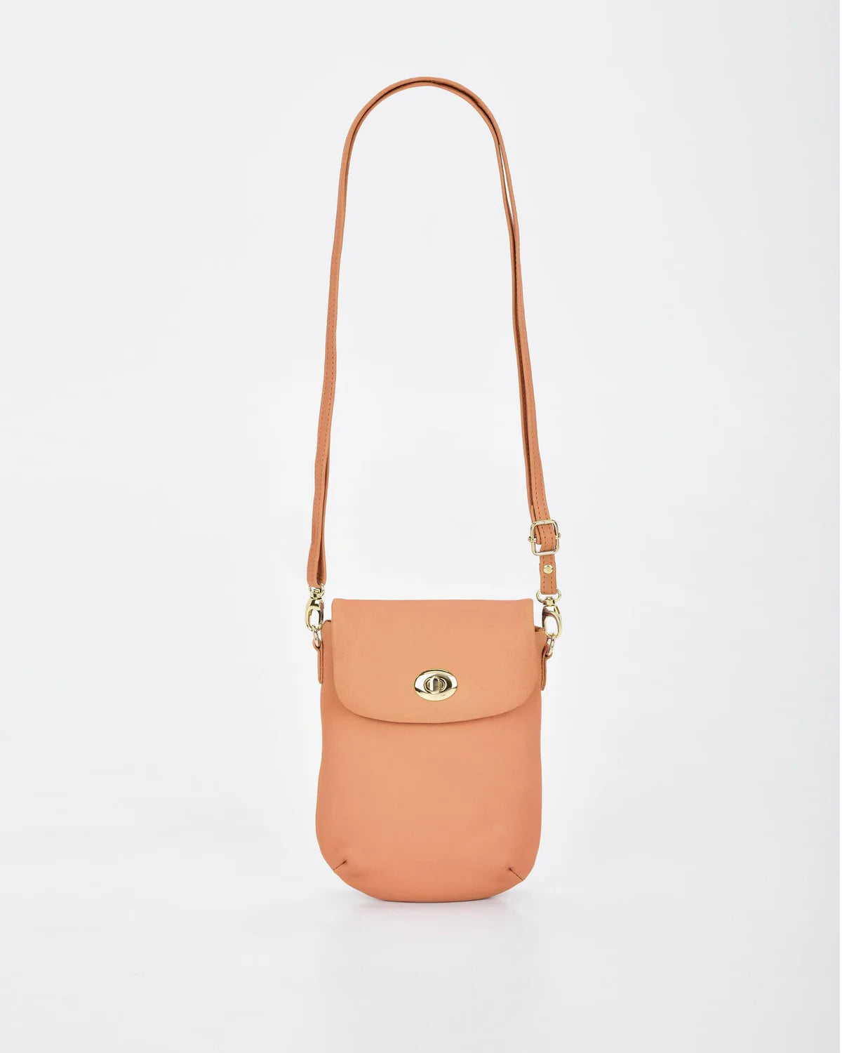 Janie Jnr Soft Leather Crossbody with Turnlock LW77502 - Rainbow Bags