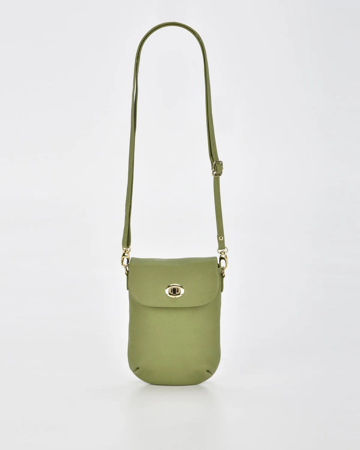 Janie Jnr Soft Leather Crossbody with Turnlock LW77502 - Rainbow Bags