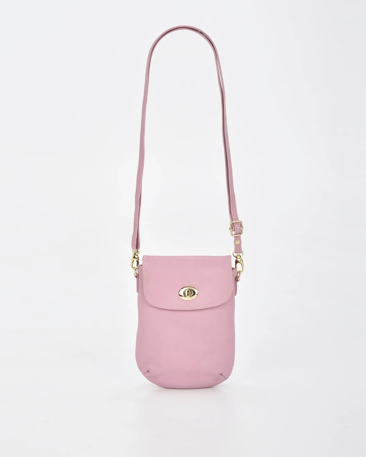 Janie Jnr Soft Leather Crossbody with Turnlock LW77502 - Rainbow Bags