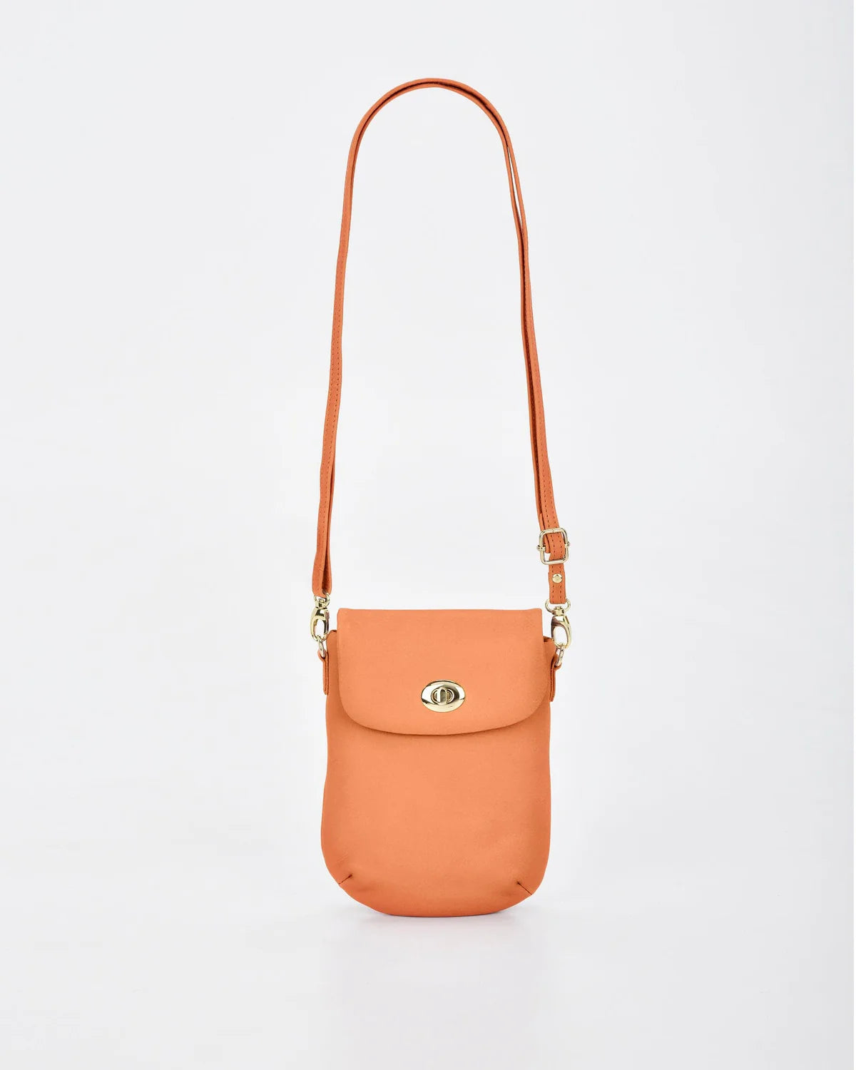 Janie Jnr Soft Leather Crossbody with Turnlock LW77502 - Rainbow Bags