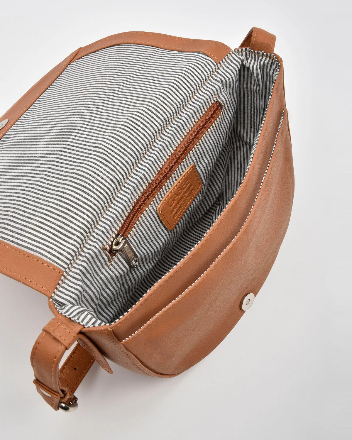 Gabee - Louise Leather Flap over Crossbody Bag LW75601