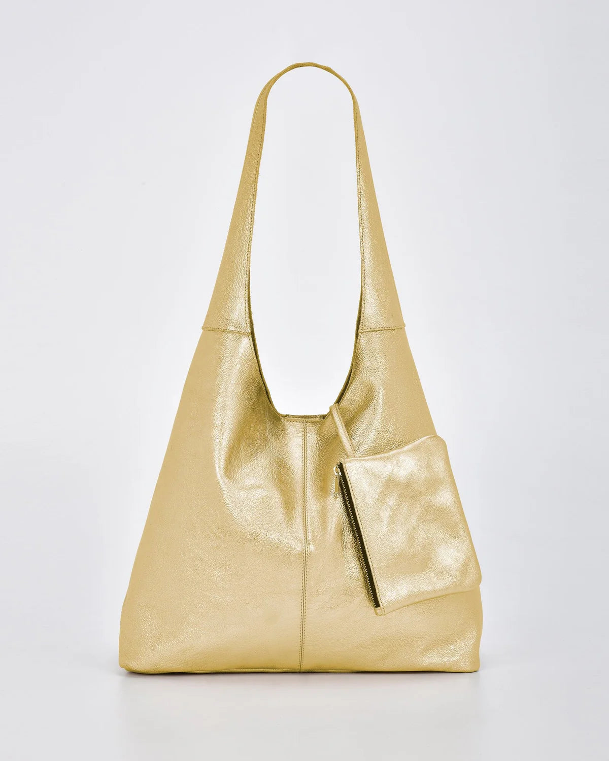 Gabee - Lynx Metallic Hobo & Matching Coin Purse