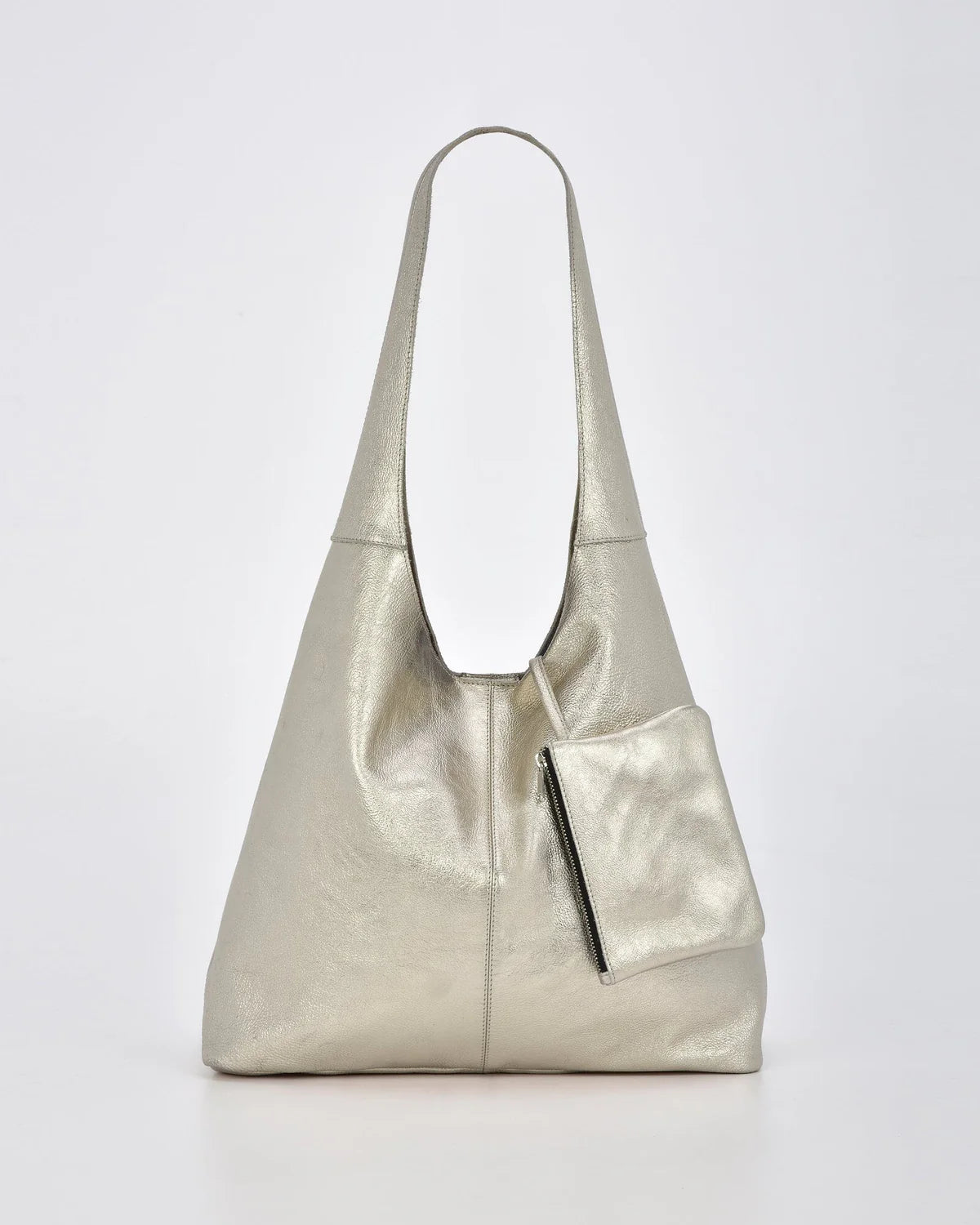 Gabee - Lynx Metallic Hobo & Matching Coin Purse