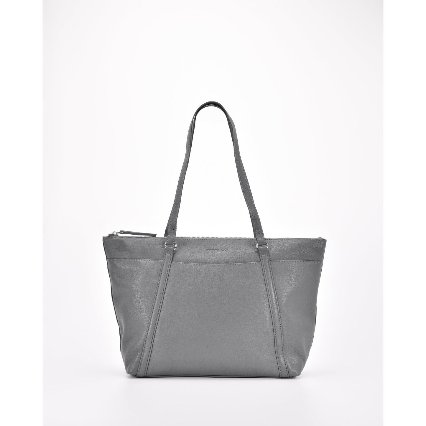 Gabee - Montrose RFID Protective Leather Tote with Padded Sleeve