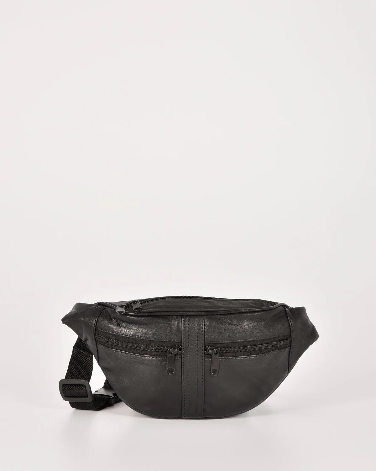 Gabee - Oakdale Leather Waistbag Black