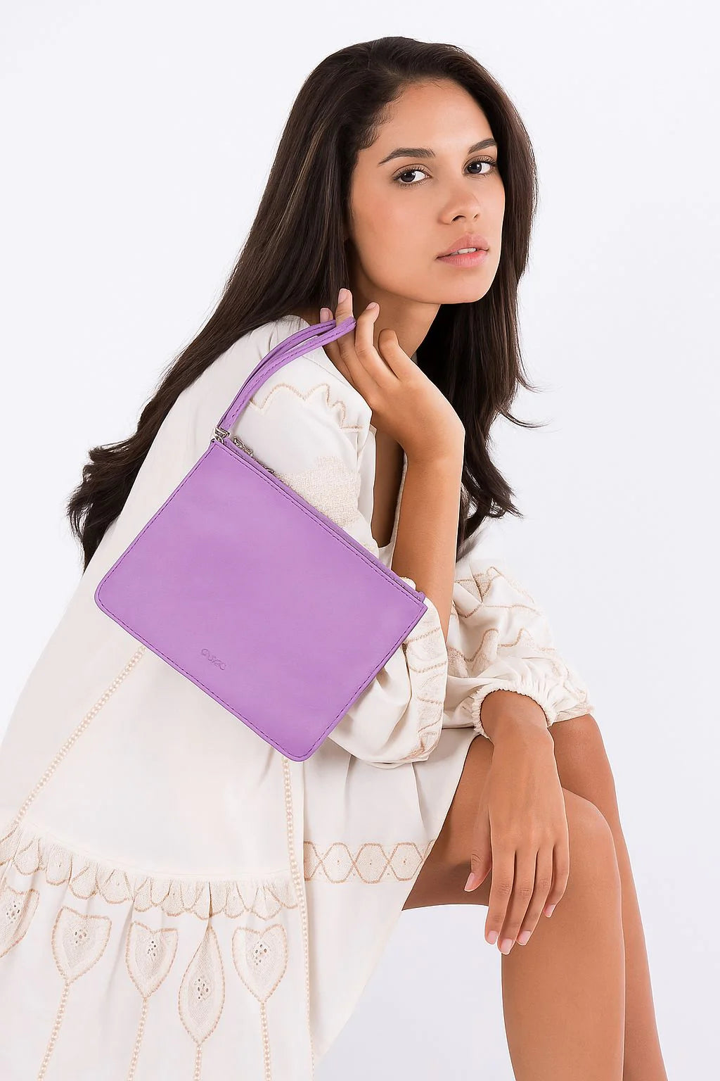 Gabee - Queens Leather Pouch - Rainbow Bags