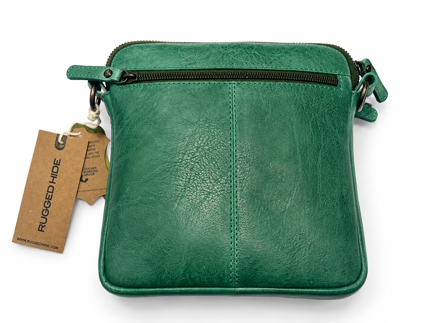 Rugged Hide - RH-4911 Helen Leather Crossbody Bag - Rainbow Bags