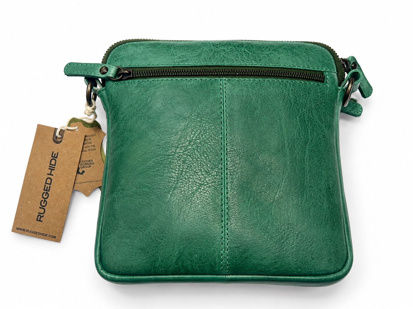 Rugged Hide - RH-4911 Helen Leather Crossbody Bag - Rainbow Bags