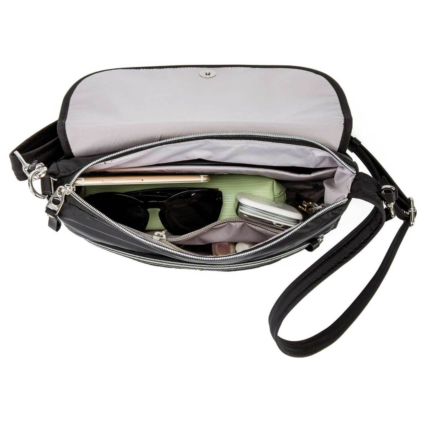 Pacsafe Stylesafe Crossbody anti-theft handbag - Black