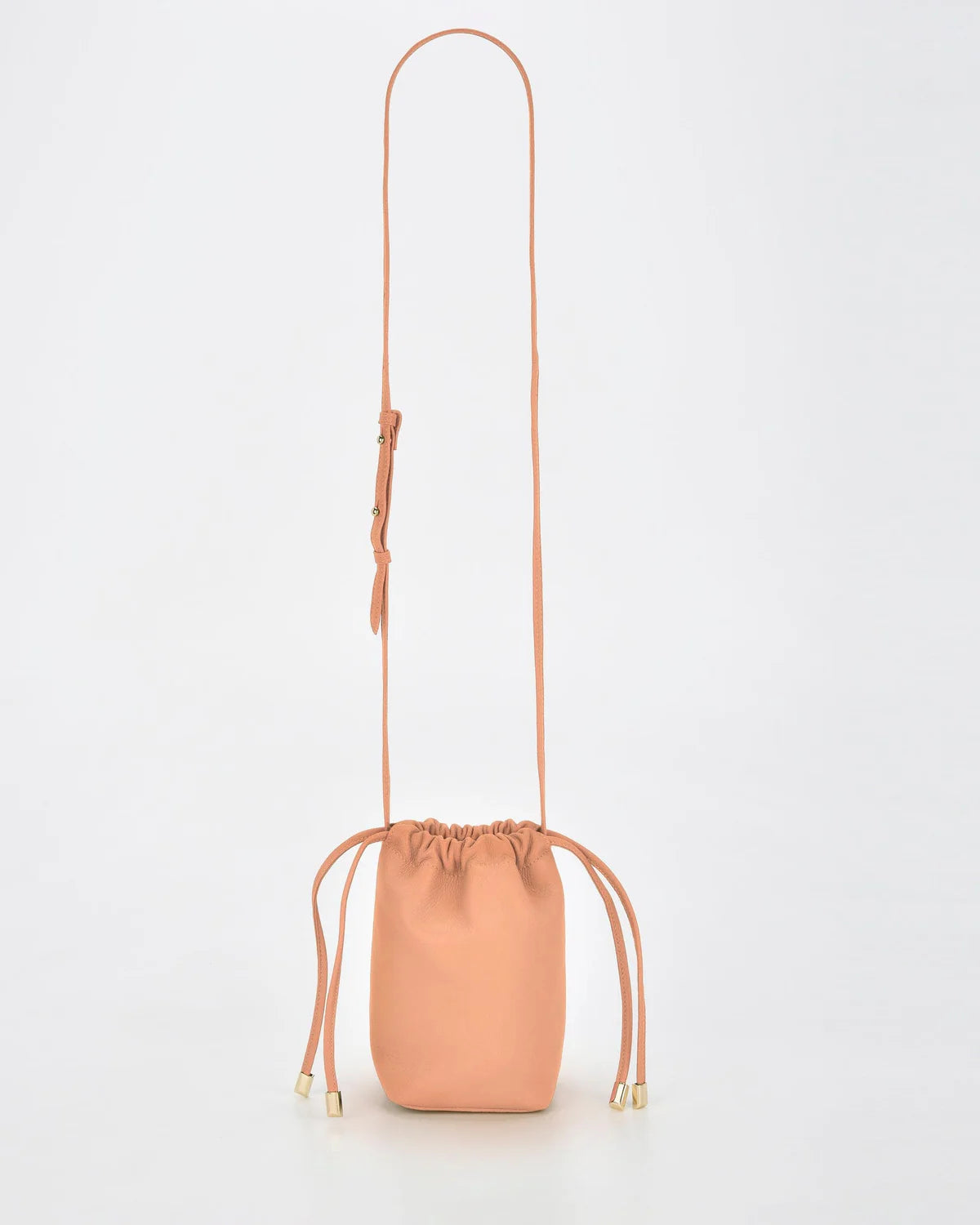 GABBEE Susie Soft Leather Drawsting Crossbody - Rainbow Bags