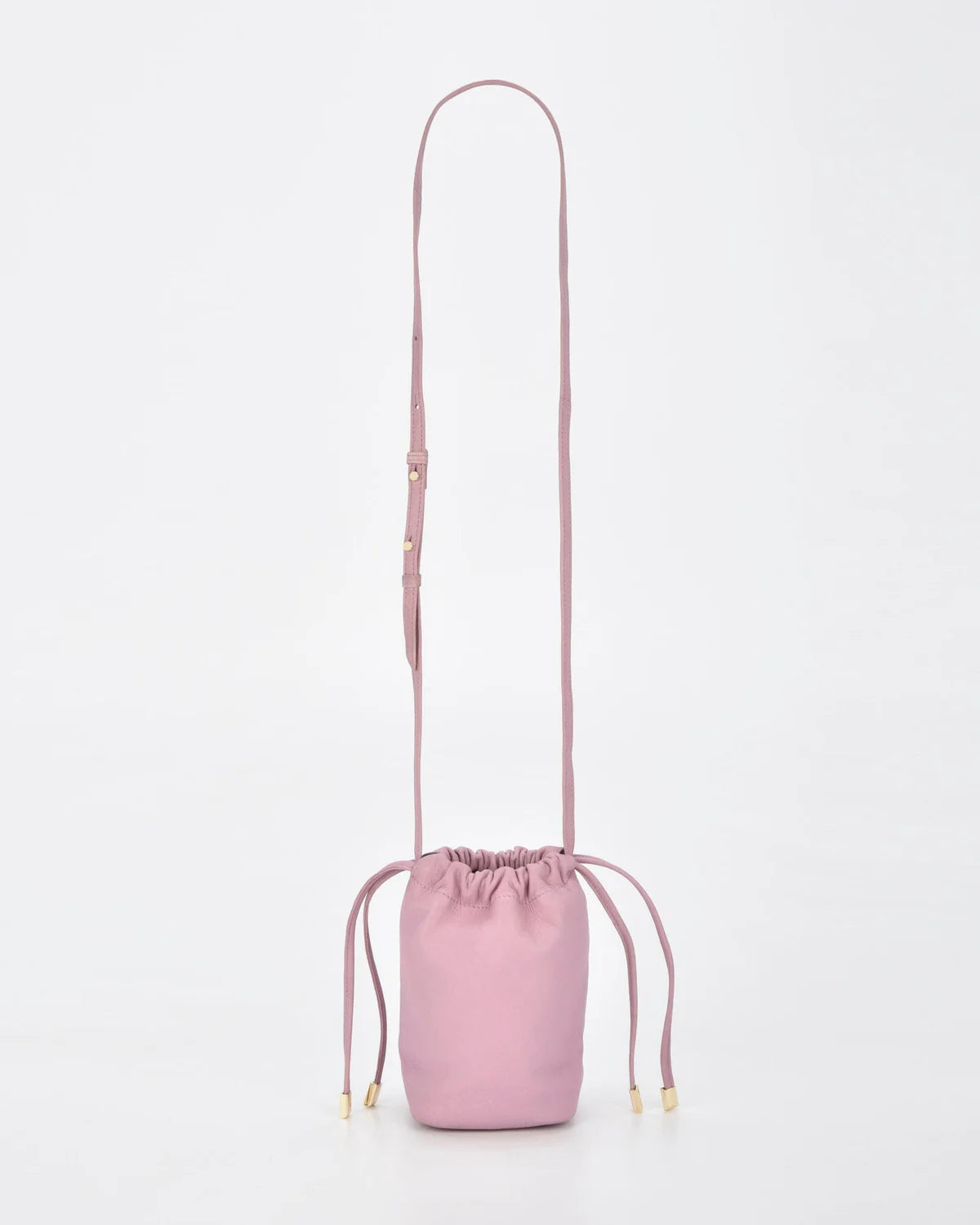 GABBEE Susie Soft Leather Drawsting Crossbody - Rainbow Bags