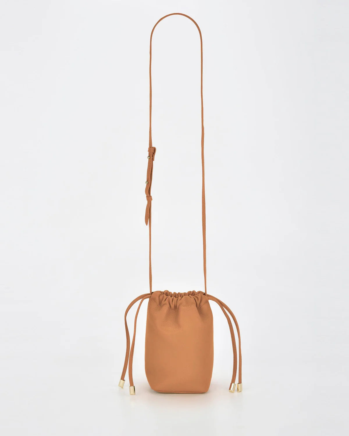 GABBEE Susie Soft Leather Drawsting Crossbody - Rainbow Bags
