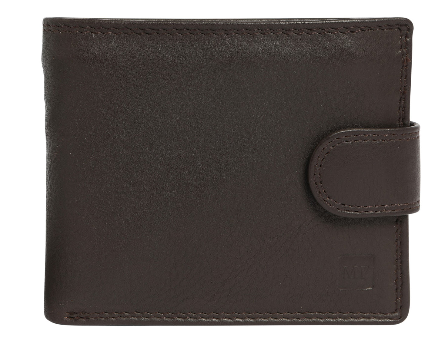 Modapelle - 男士 RFID 皮革钱包黑色