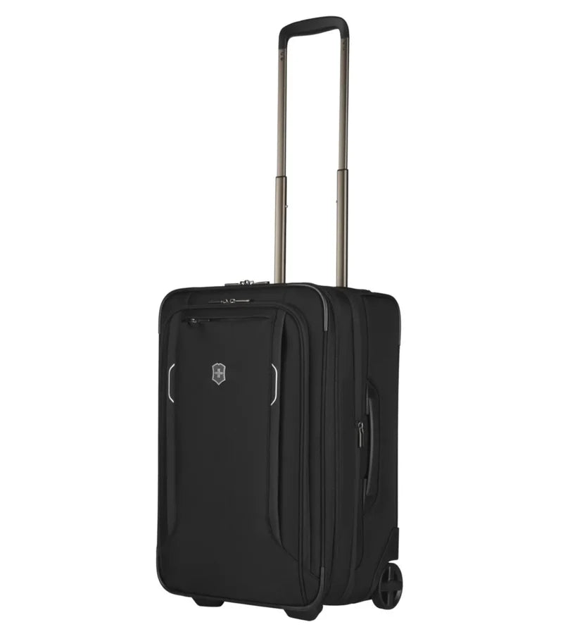 Victorinox Werks Traveller 6.0 - 55 cm 2-Wheel Softside Frequent Flyer Carry-On Suitcase - Black 606687