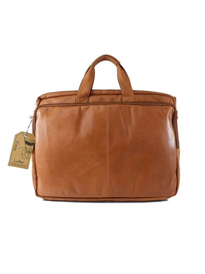 Oran Leather Satchel Vince Business Bag