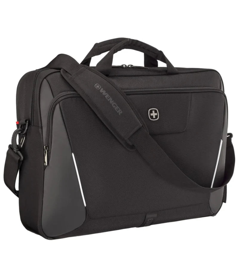 Wenger XE Brief 17" Laptop Briefcase with Tablet Pocket - Black 653301