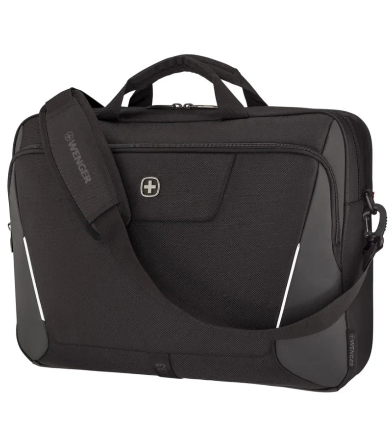 Wenger XE Brief 17" Laptop Briefcase with Tablet Pocket - Black 653301