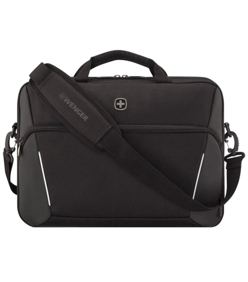 Wenger XE Compact 16" Laptop Briefcase with Tablet Pocket - Black 653299