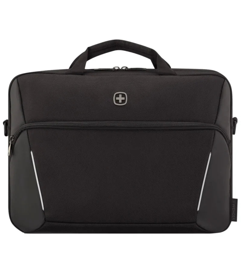 Wenger XE Compact 16" Laptop Briefcase with Tablet Pocket - Black 653299