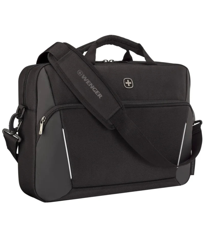Wenger XE Compact 16" Laptop Briefcase with Tablet Pocket - Black 653299