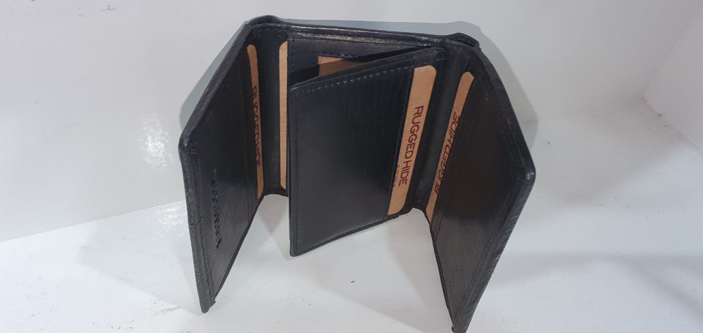 Rugged Hide - Logan Tri-fold Wallet